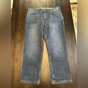 Duluth Trading Men’s Ballroom Jeans Relaxed Fit Duluthflex Stretch Size 38X30